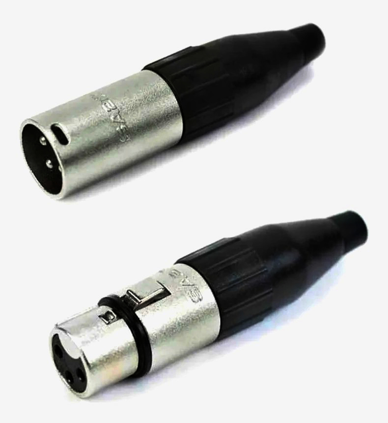 Amphenol XLR 4-полюсное гнездо 