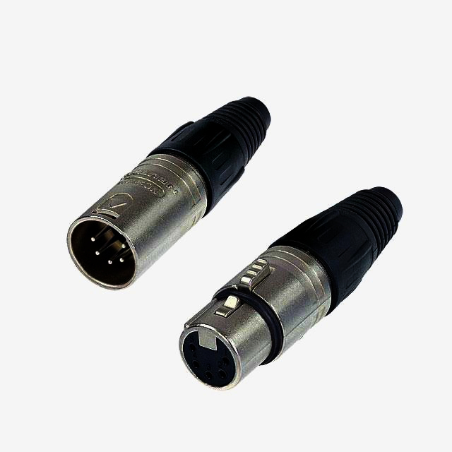 Аудіо роз'єм XLR MOCO 4 контакта нікель, пайка, довжина 1м – професійний, надійний з'єднувач