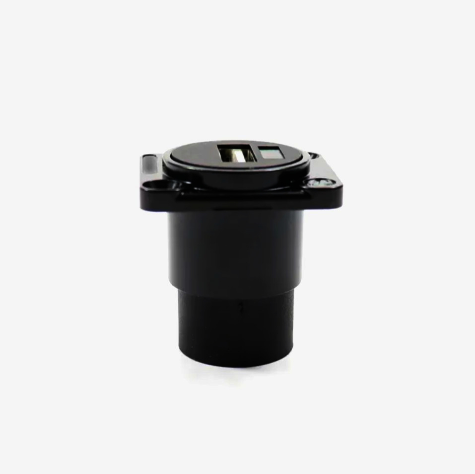 Адаптер USB B1007 D-типа, гнездо-гнездо, черный, I-Taki, совместим с USB 2.0/3.0