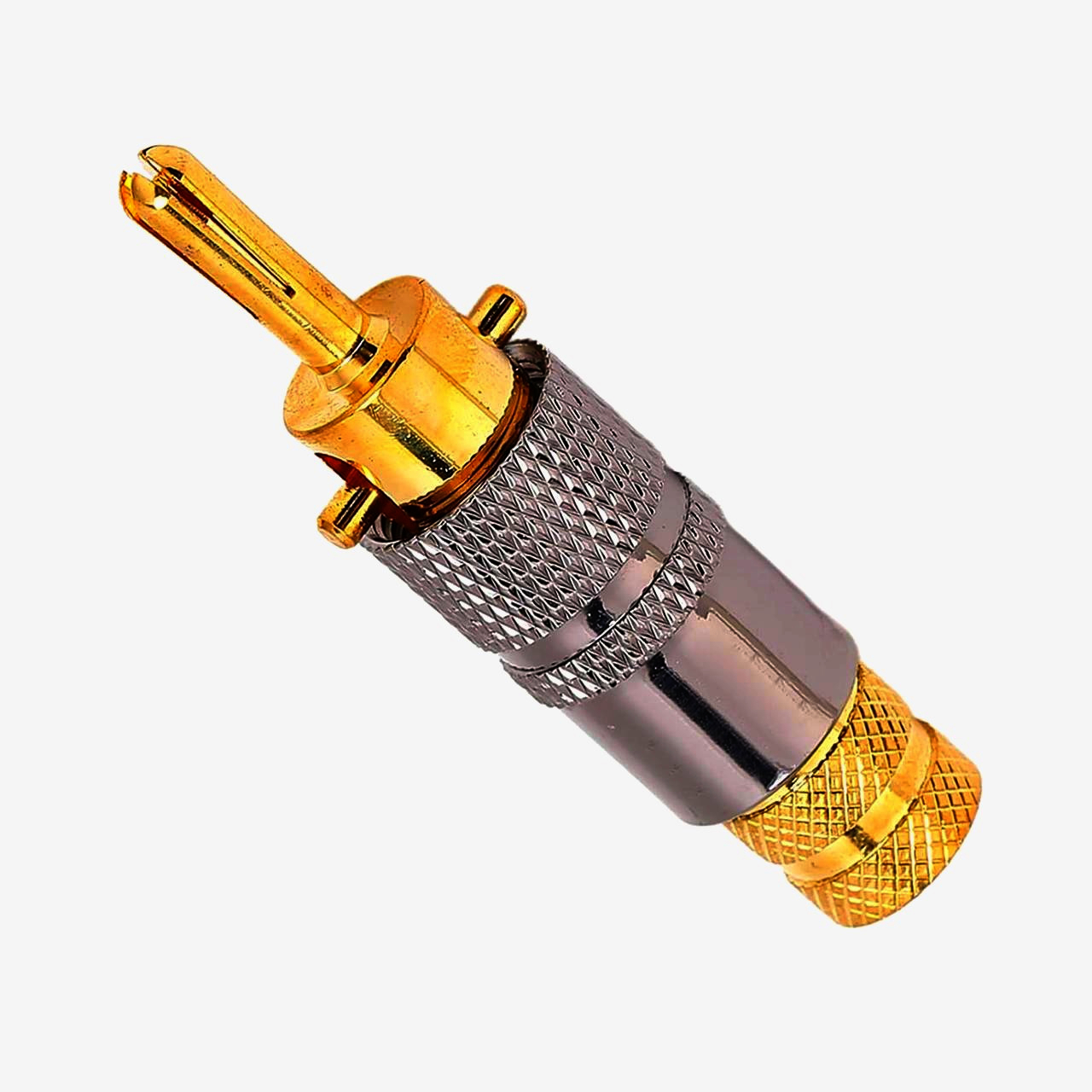 Роз'єм типу 'банан' Avvicon AC-MT-192G-8 для кабелів Ø9 мм, переріз 8 мм2, аудіо-візуальні системи