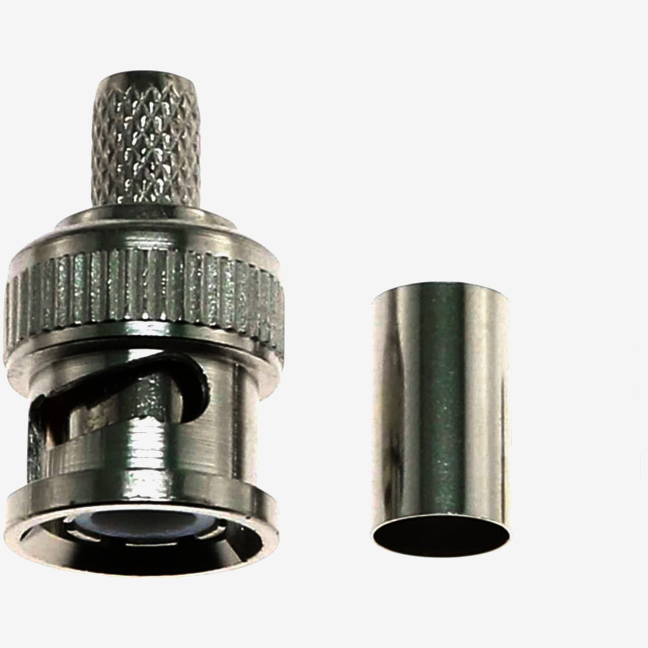 BNC-роз'єм Telegärtner J01002A0016, 75 Ом, обжимний для відеосигналів, Німеччина