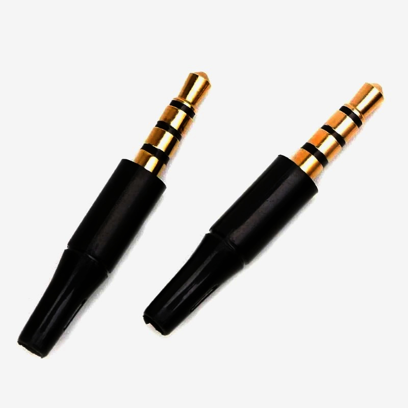 Роз'єм mini Jack 3.5 мм 4-контактний i-Taki, довжина 1 м, для мобільних пристроїв та гарнітур