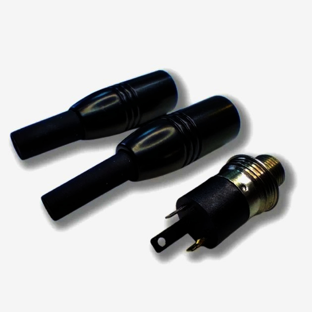 Раз'єм mini Jack 3.5 мм SB404B для стереопідключення, 4.5-6 мм, позолота, кріплення