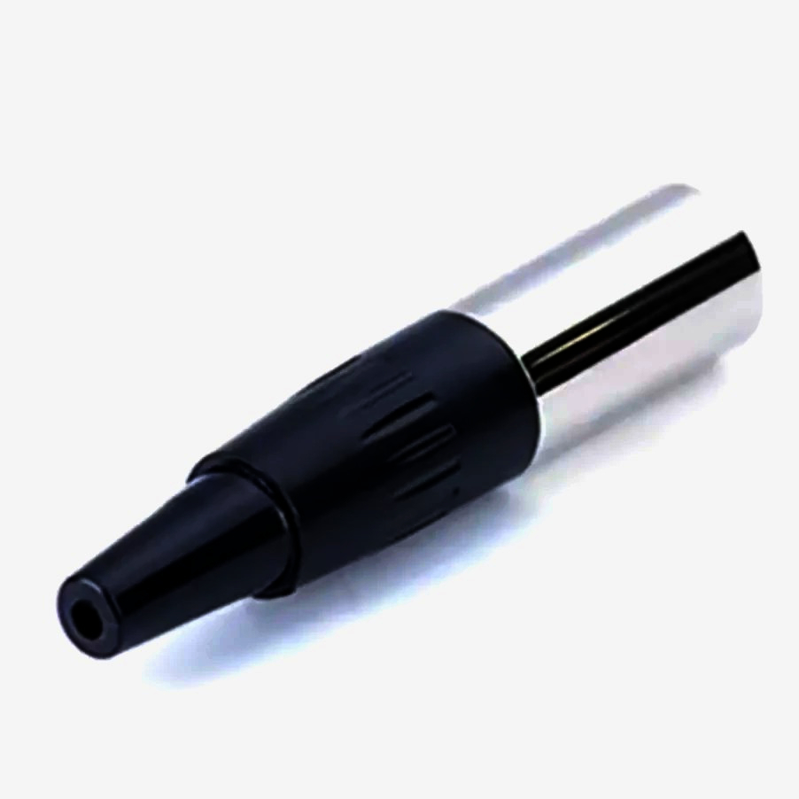 Аудіо коннектор Mini XLR 3Pin New Tide для мікрофонів, кабель до 3.2 мм, золото, 1м