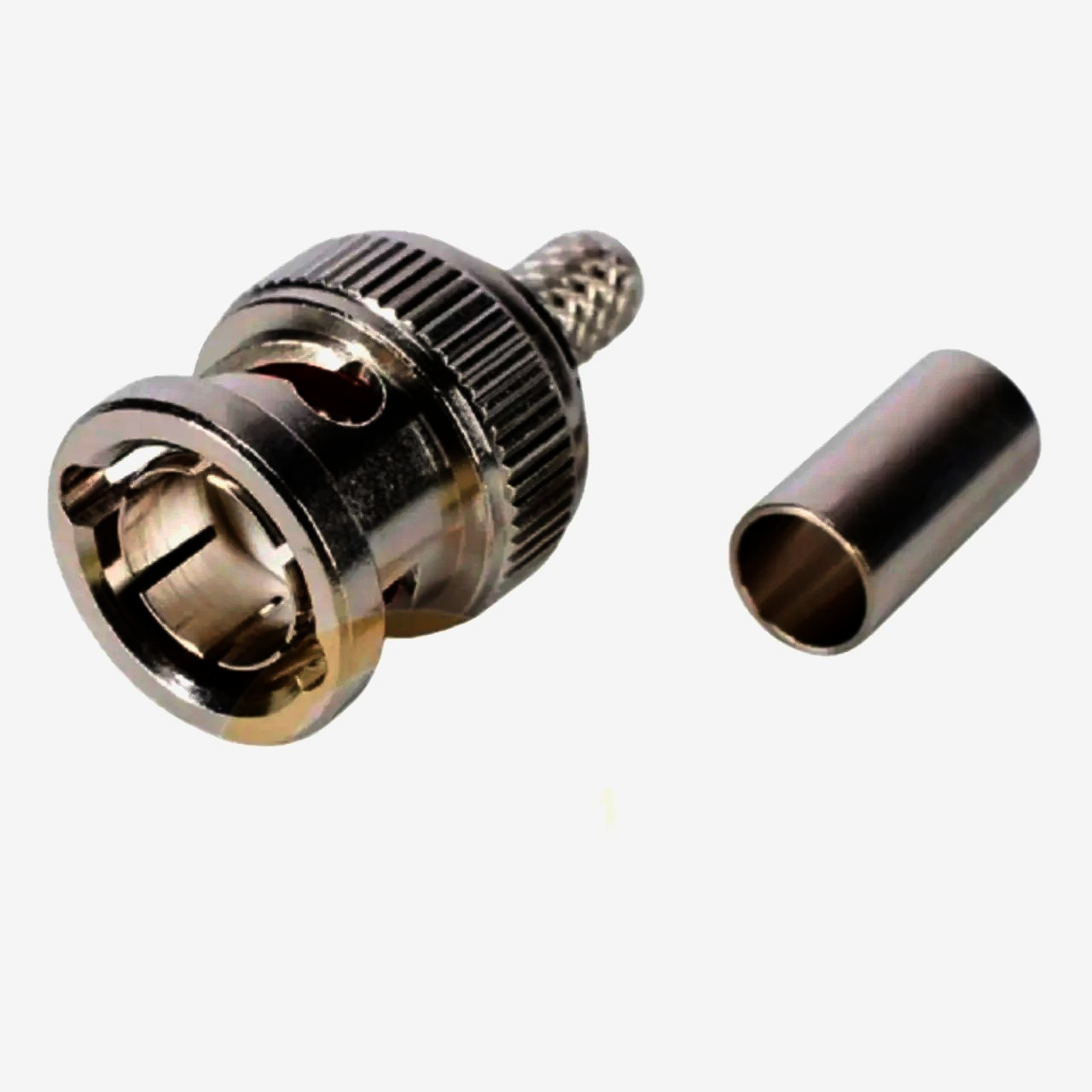 Разъем R-BNC Telegartner А3405 для RG-58C/U, 50 Ом, обжимной, IP54, оригинал