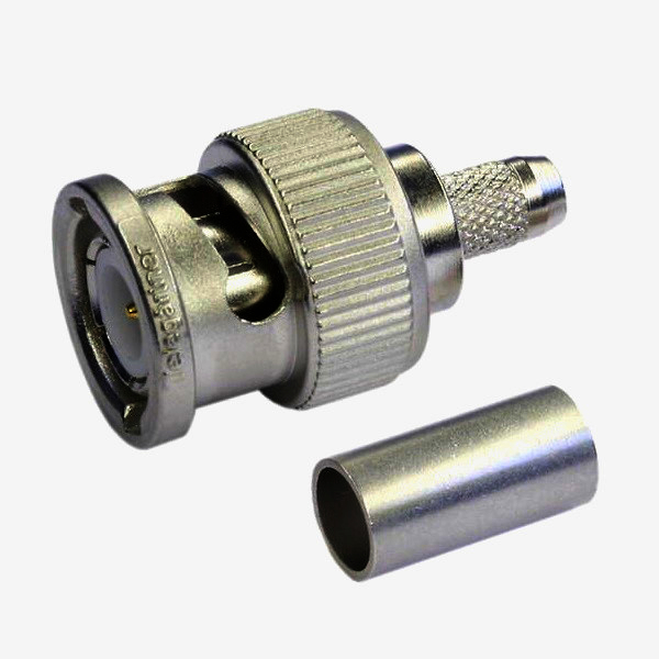 Разъем R-BNC Telegartner А3405 для RG-58C/U, 50 Ом, обжимной, IP54, оригинал