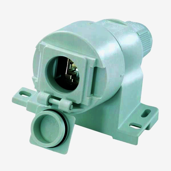 Разъем Telegartner RJ45 Cat.6 экранированный, IP67, 1м для промышленного монтажа сети Ethernet