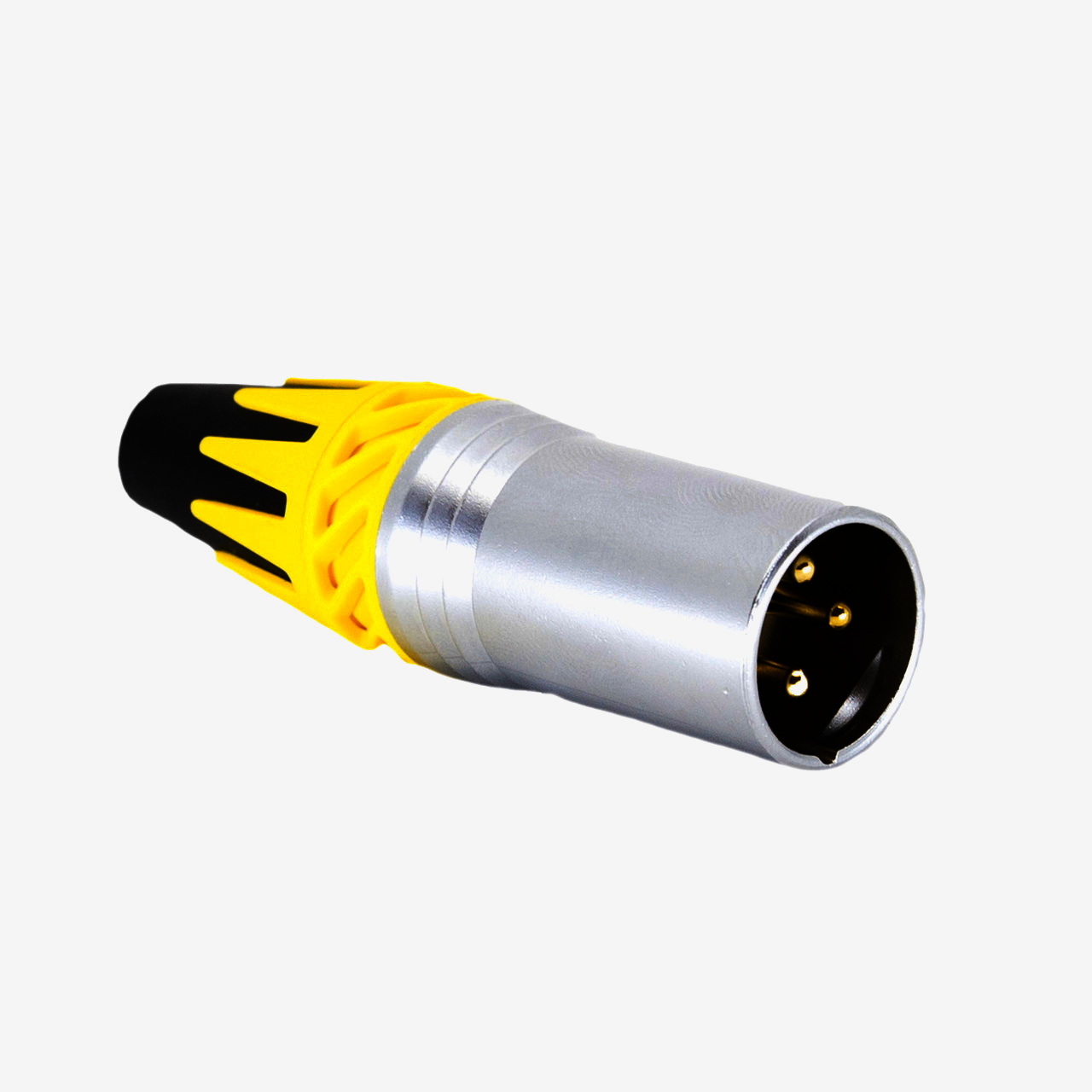 Аудио-штекер 3-pin XLR WP с зажимом-крокодилом, защита IP65 для студийного использования, позолота