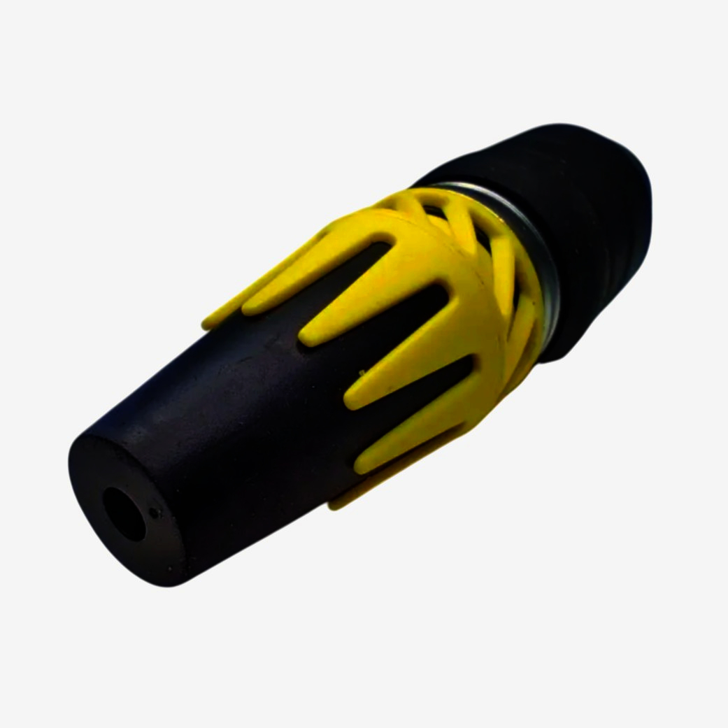 Панельний XLR роз'єм 5 контактів SA261A-SC-PG-WP з зажимом-крокодилом, IP65