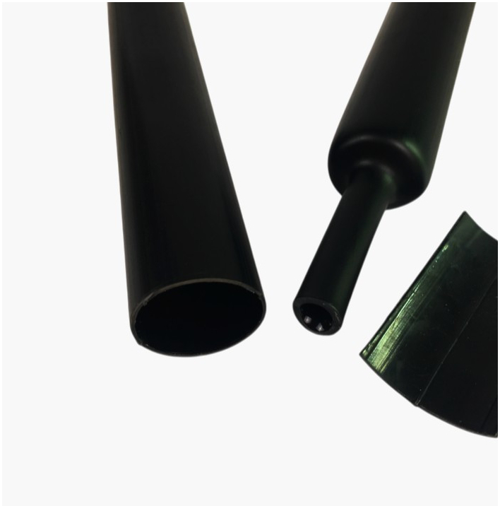 Термоусадка JDD Tech Kynar® 12,7 мм чорна 1 м для ізоляції проводів і кабелів