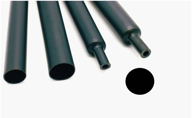 Термоусадка JDD Tech Kynar® 12,7 мм чорна 1 м для ізоляції проводів і кабелів