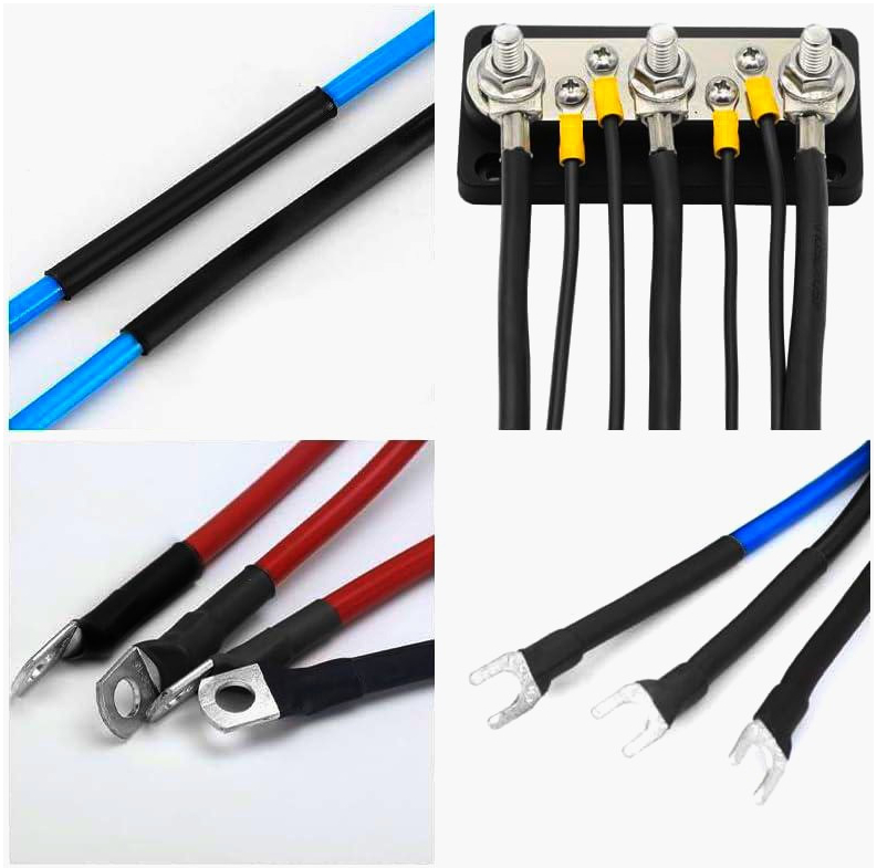 Трубка Kynar® 19,1 мм термоусадочна чорна JDD Tech, 1м - захист кабелів від вологи і хімії