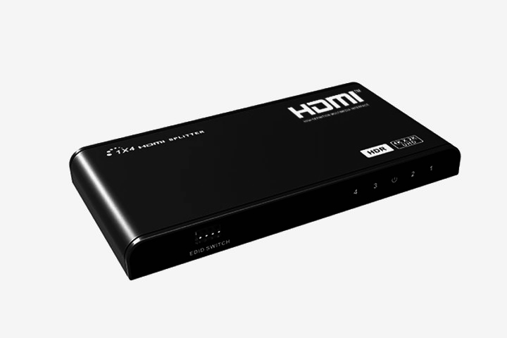 HDMI сплиттер Lenkeng LKV314PRO 1x4, 4K, 30м, усиление сигнала, 3D, компакtnый дизайн