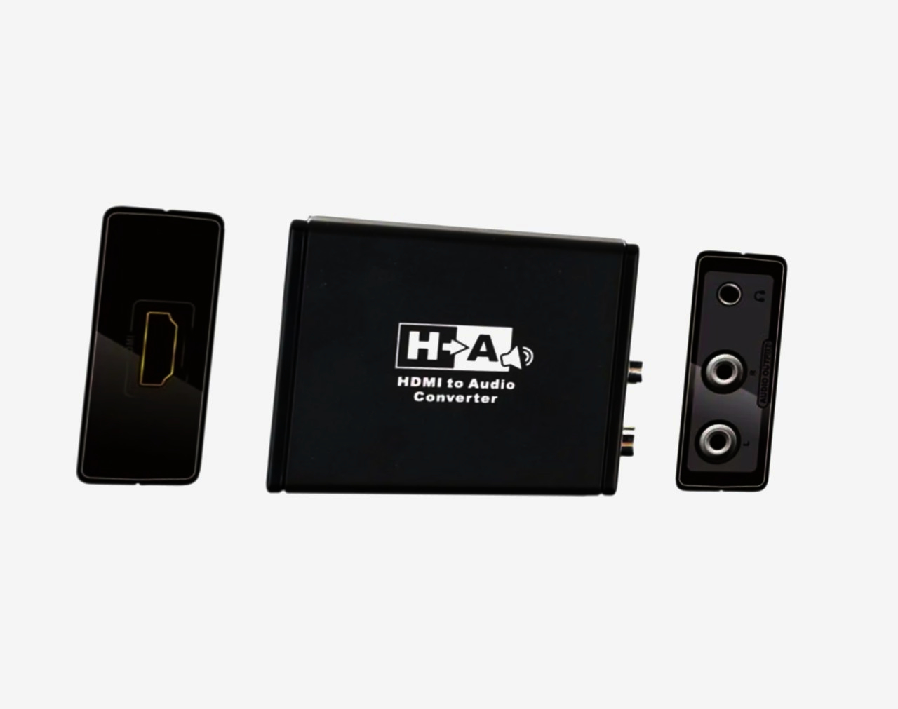 Аудио-конвертер HDMI в аналоговое стерео Lenkeng LKV3086, 69x56x22 мм, для колонок и усилителей