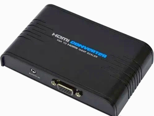 Адаптер Lenkeng VGA + Audio в HDMI 1080p, перетворювач для ПК і проекторів