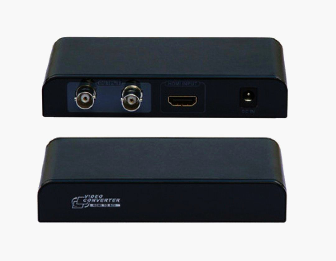 Профессиональный HDMI-SDI конвертер Lenkeng, 1 вход HDMI, 2 выхода SDI, 3G-SDI, черный