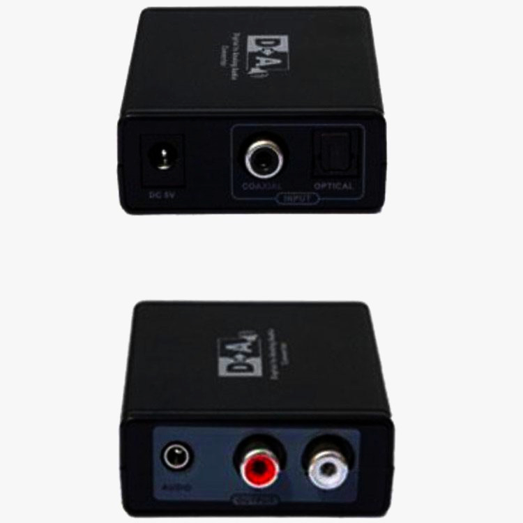 Цифровой аудио преобразователь LenKeng LKV3088 S/PDIF, TOSLink в RCA 2.0, 76x56x22 мм