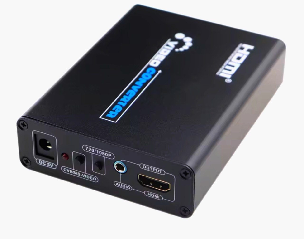 Преобразователь HDMI в AV/S-Video Lenkeng LKV381a, 1080p для подключения к старым ТВ