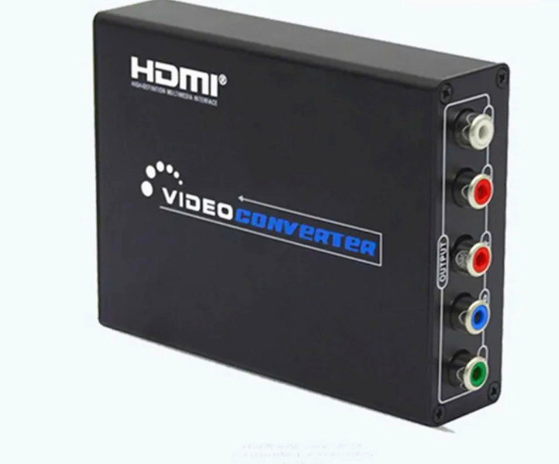 Преобразователь Lenkeng HDMI в компонентне відео 1080p, 1.65Gbps, чорний для проекторів і ТВ