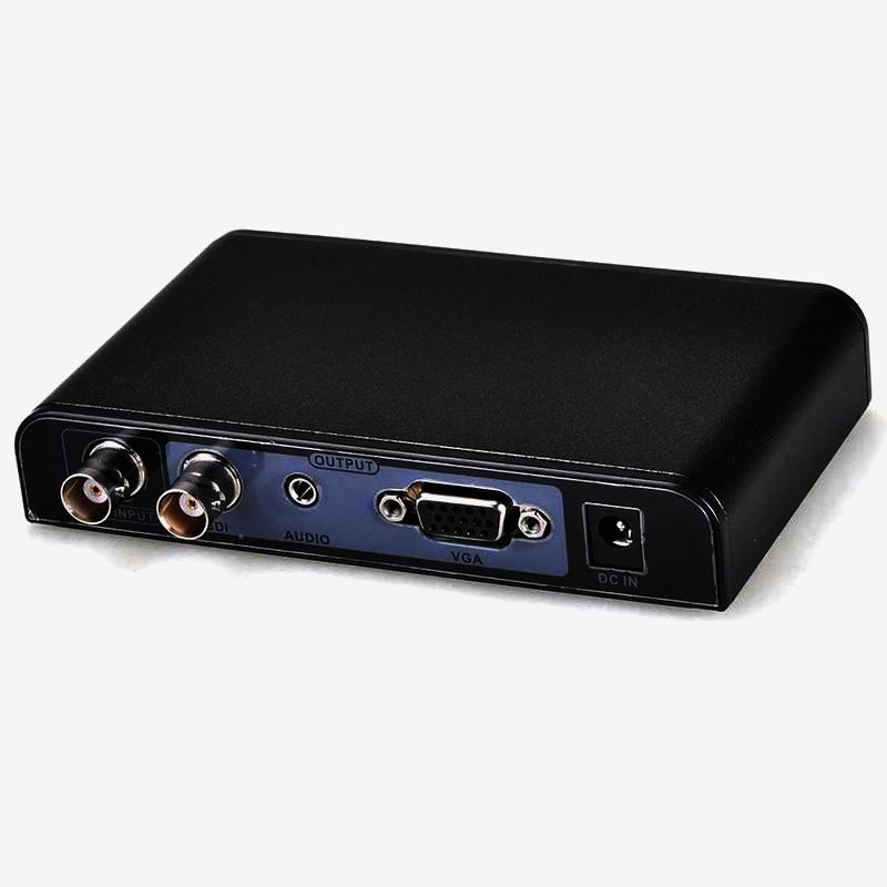 Преобразователь SDI в VGA Lenkeng LKV365PRO, автоматическое распознавание, 130x77x24 мм