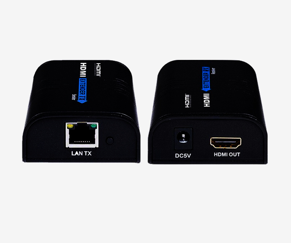 Удлинитель HDMI 1.3 LENKENG по витой паре Cat5/6 до 120 м для видеопроекций и конференций