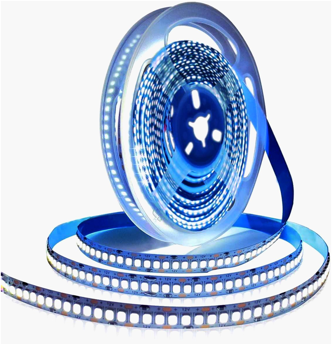 LED-лента King Saro 12V 240 LED/м SMD2835 19,2W 6000K холодний світ, IP20, 10 мм, 1 м