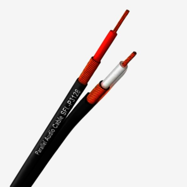 Кабель Conducfil SFL-P3128 2x(20x0.10мм) 0.16мм2 1м несиметричний мідний для аудіо систем