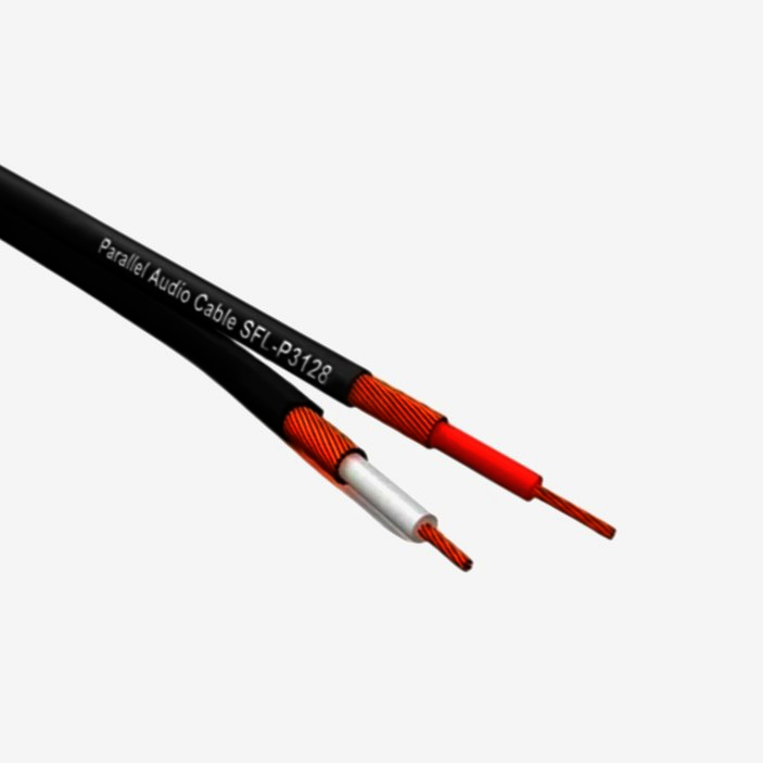Кабель Conducfil SFL-P3128, экранированный 2x(20x0.10 мм), 0.16 мм2, 1 м для аудиоинсталляций