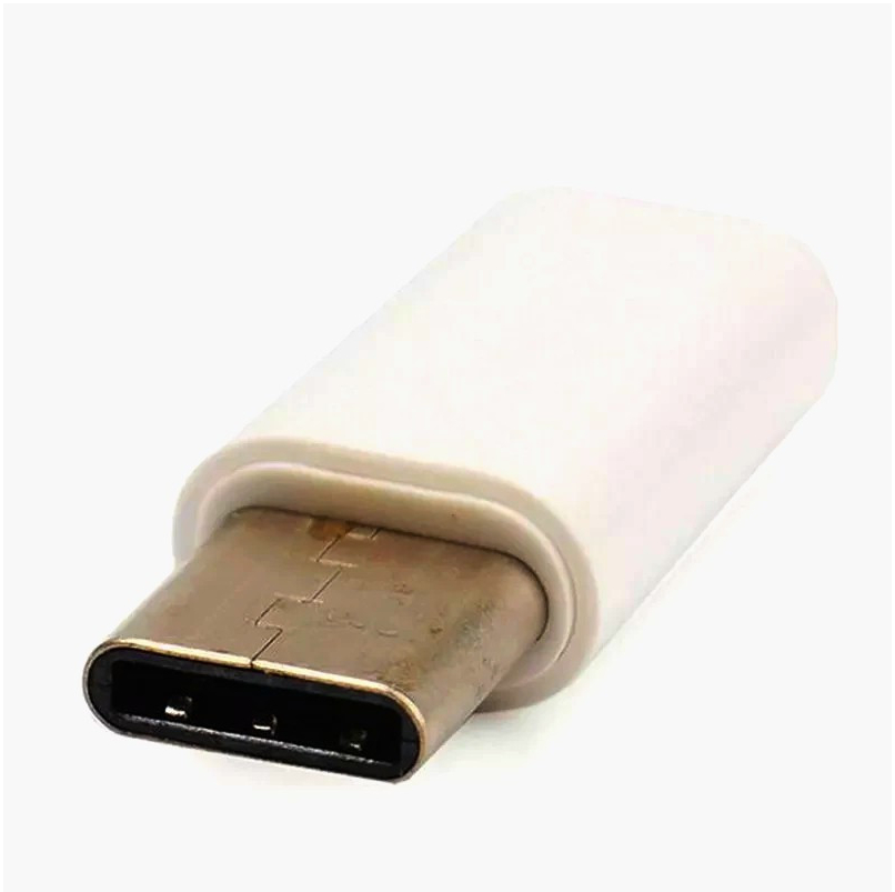 Раз'єм USB Type-C 24К для DIY, 1м, позолота, 4 контакта, висока якість, USB-CM01