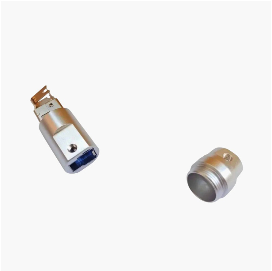 I-Taki USB разъем Type-B 8 контактов, 24К позолота, металлический корпус, 1м для пайки