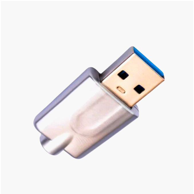 I-Taki USB штекер Type A 8-контактный 24K золото, антикоррозионный, 1м, для кабелей