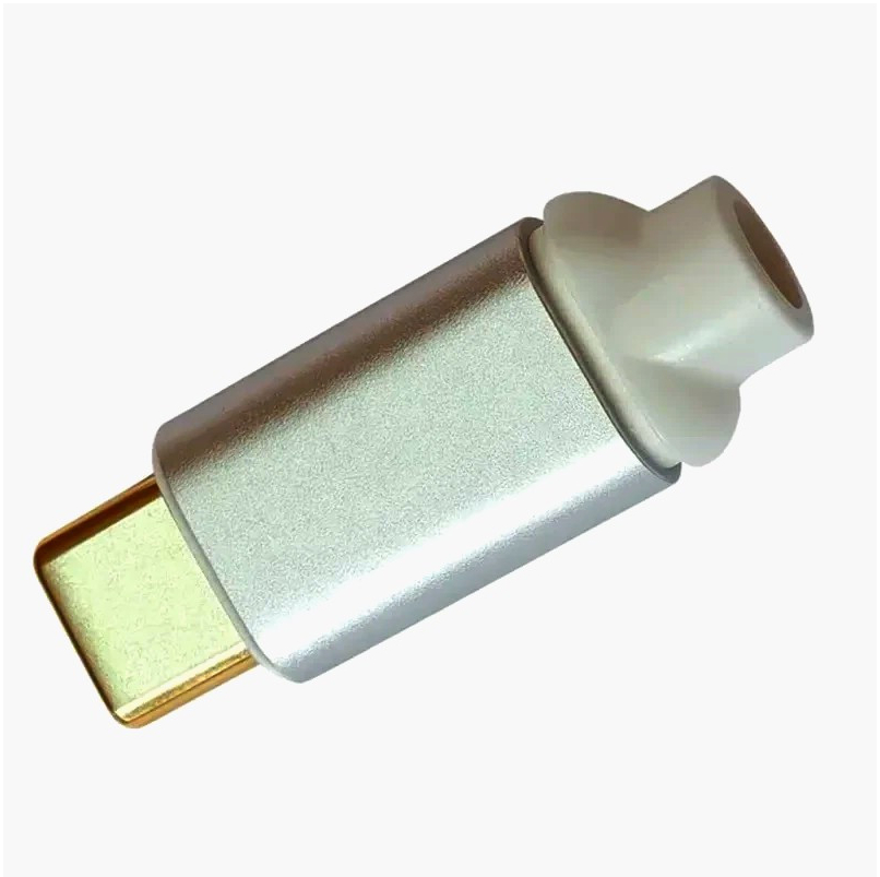 USB Type-C I-Taki 24K, роз'єм для пайки, 1м, стійке з'єднання, високоякісна провідність