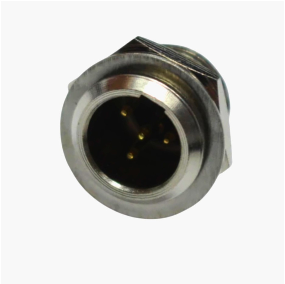 Панельний роз'єм MOCO mini XLR 4-контактний SA137-4P для аудіо та відео систем, метал