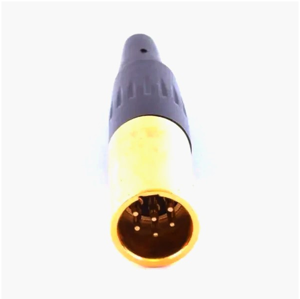 Кабельний роз'єм mini XLR MOCO SA102-6P, 6 контактів, аудіо, 1м, професійний