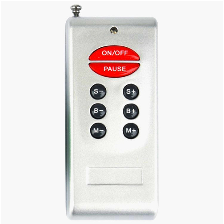 Контроллер RGB для LED-лент 12-24В, 3 канала по 3А, с пультом, 130×40×51 мм