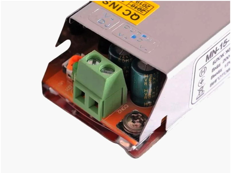 Блок живлення LED Technologies 12V 10A 120Вт для відеоспостереження, Compact 115×78×36 мм