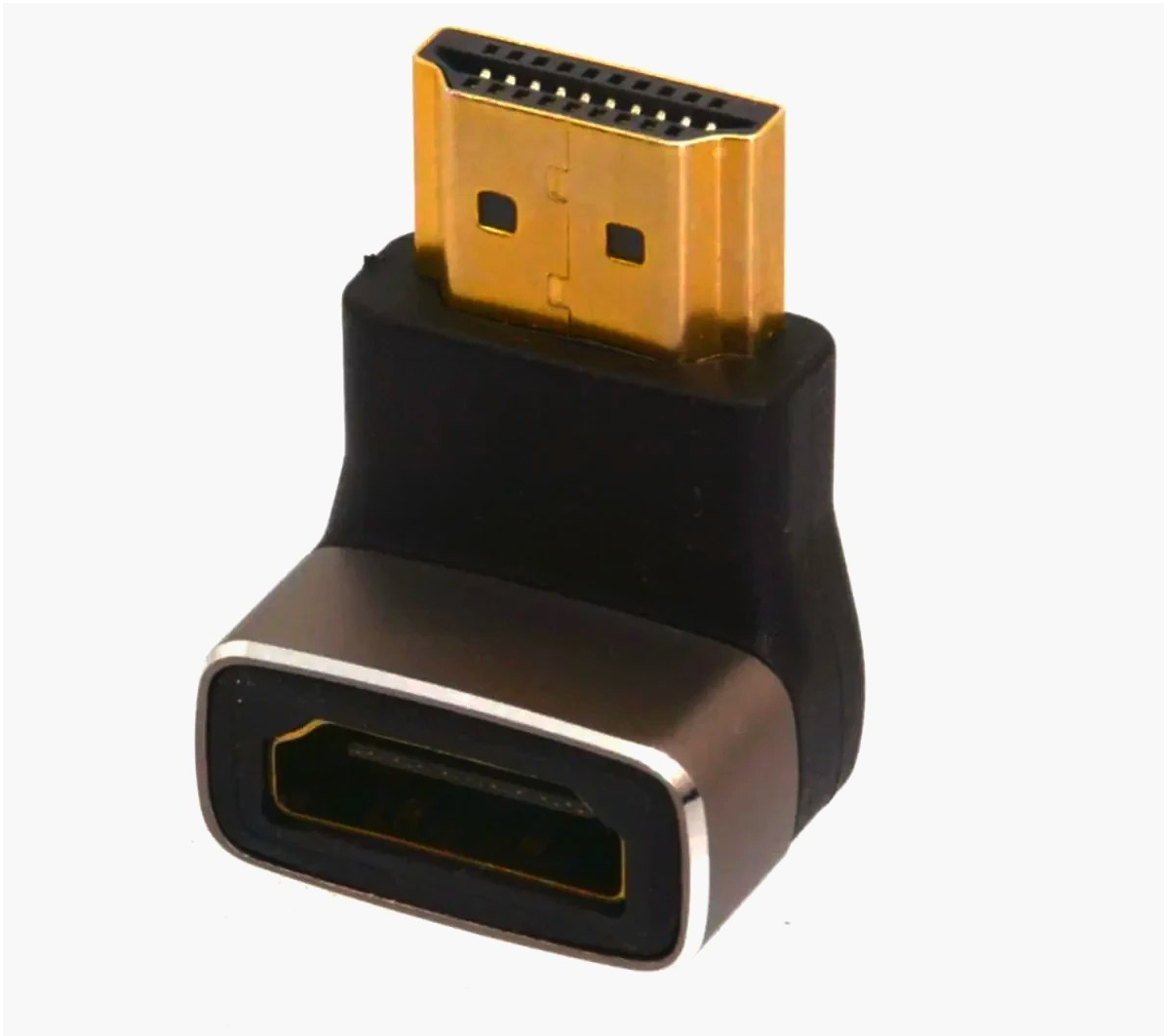 Адаптер HDMI угловой I-Taki 2.1 4K 8K HDR для труднодоступных мест, направлениe вниз
