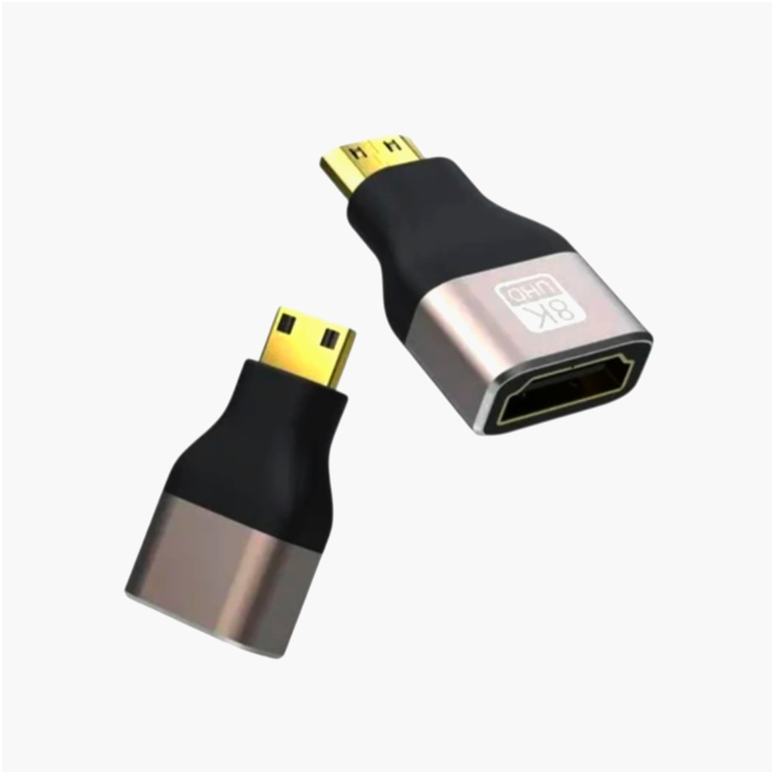 ADA HDMI 2.1 адаптер mini HDMI (тип C) - HDMI гніздо, 1 м, 4K/8K, HDR, I-Taki