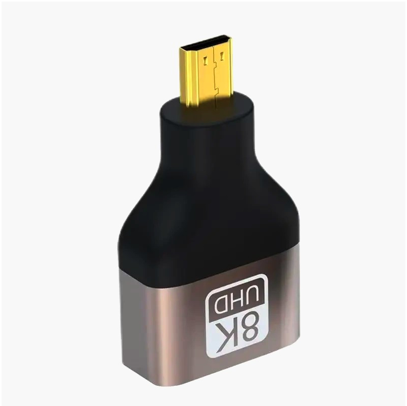 Адаптер I-Taki HDMI – micro HDMI 2.1, 1 м, 4K, 8K, для камер, позолоченные контакты