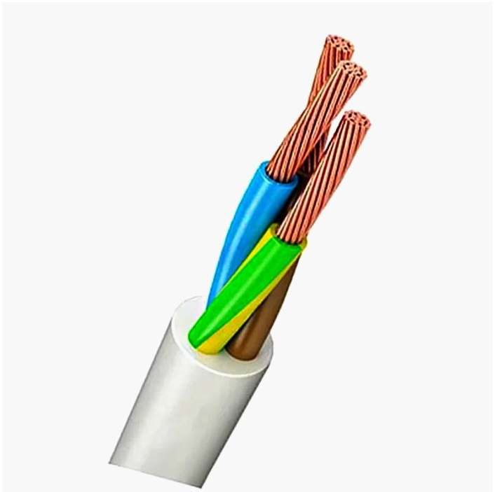 Провід GAL-KAT ПВС 3*1,5 мм2, вологозахищений, УФ-стійкий, для електроприладів, 100 м