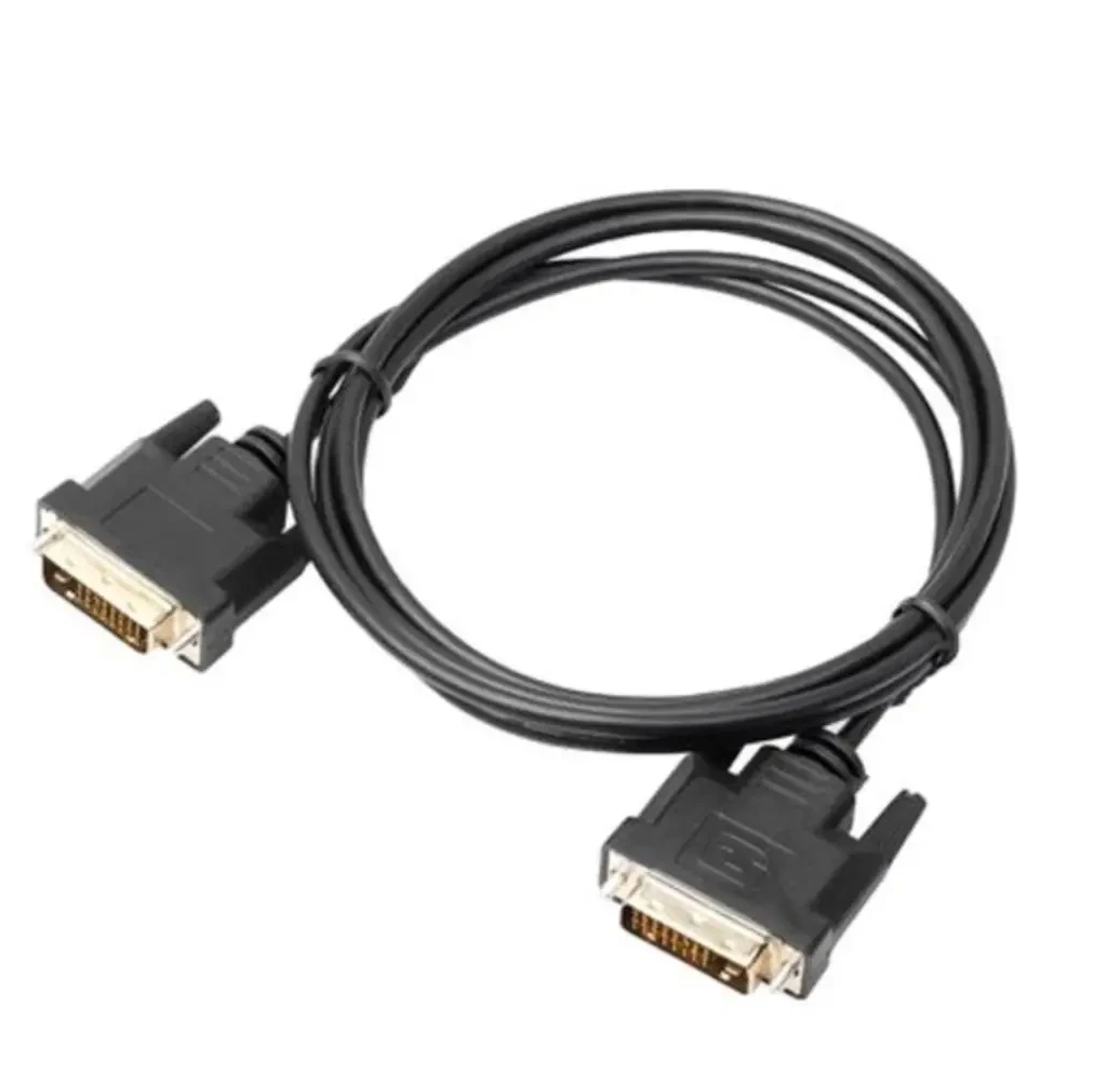 Кабель DVI-D Dual Link I-Taki 2.0 м, двухнаправленный, поддержка WQUXGA 3840x2400, черный