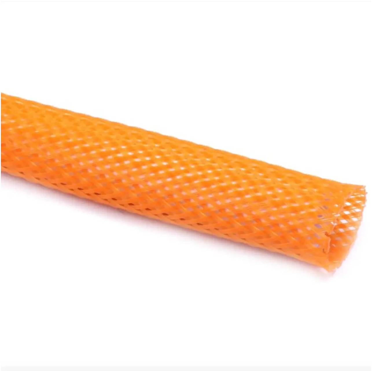 Кабельная оплетка Techflex FLEXO PET, 0.63 см, оранжевая, универсальная, 1 м, защита от УФ и масел