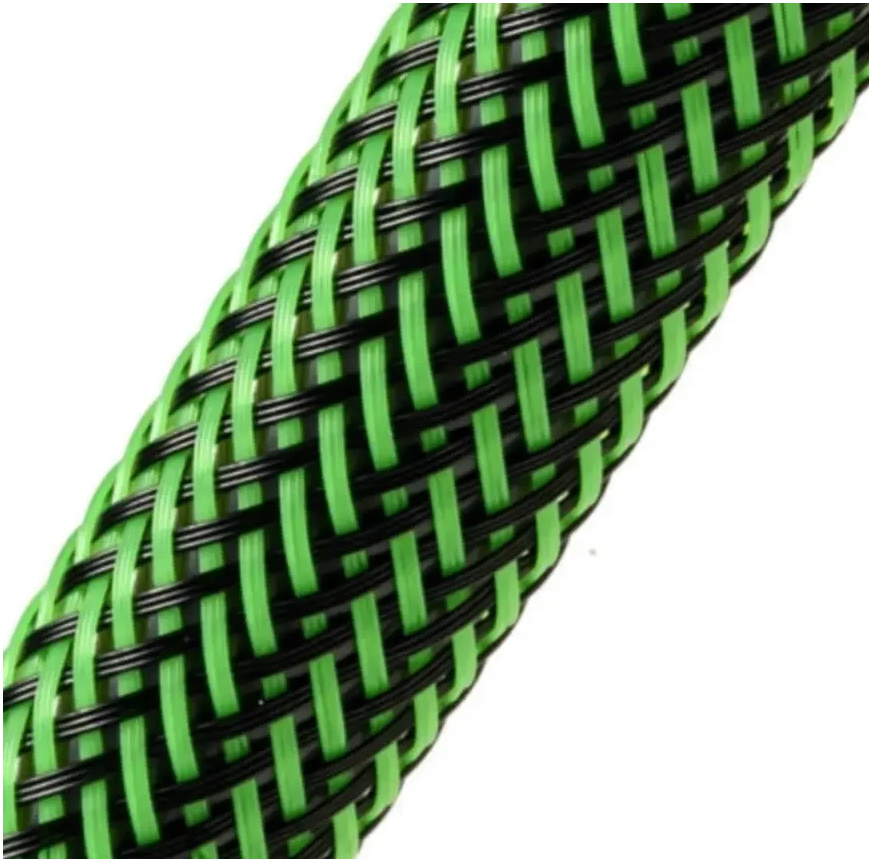 Кабельна оплетка Techflex FLEXO PET 1.27 см (Колір "Огр") для захисту і декору, 1 м