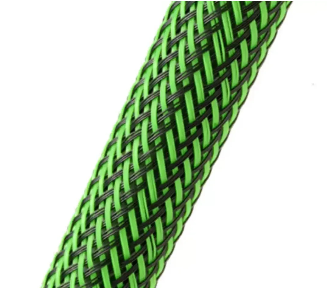 Кабельна оплетка Techflex FLEXO PET 1.27 см (Колір "Огр") для захисту і декору, 1 м