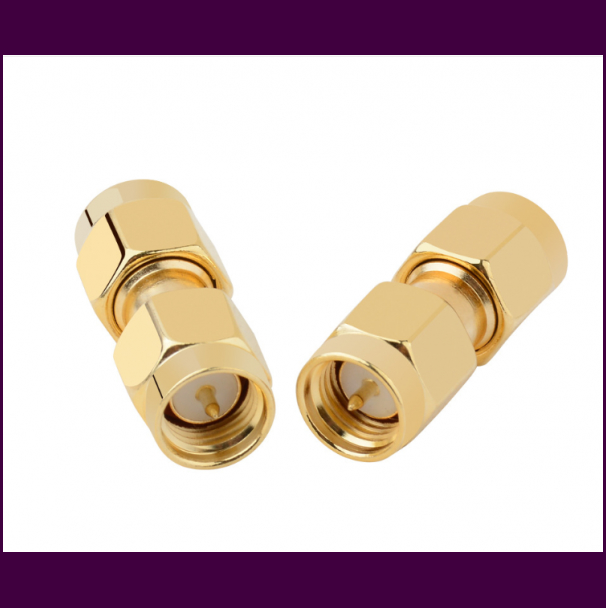 Премиум адаптер Leno SMA male, 50 Ом, для подключения измерительных кабелей и надежного RF-соединения, DC – 6 ГГц