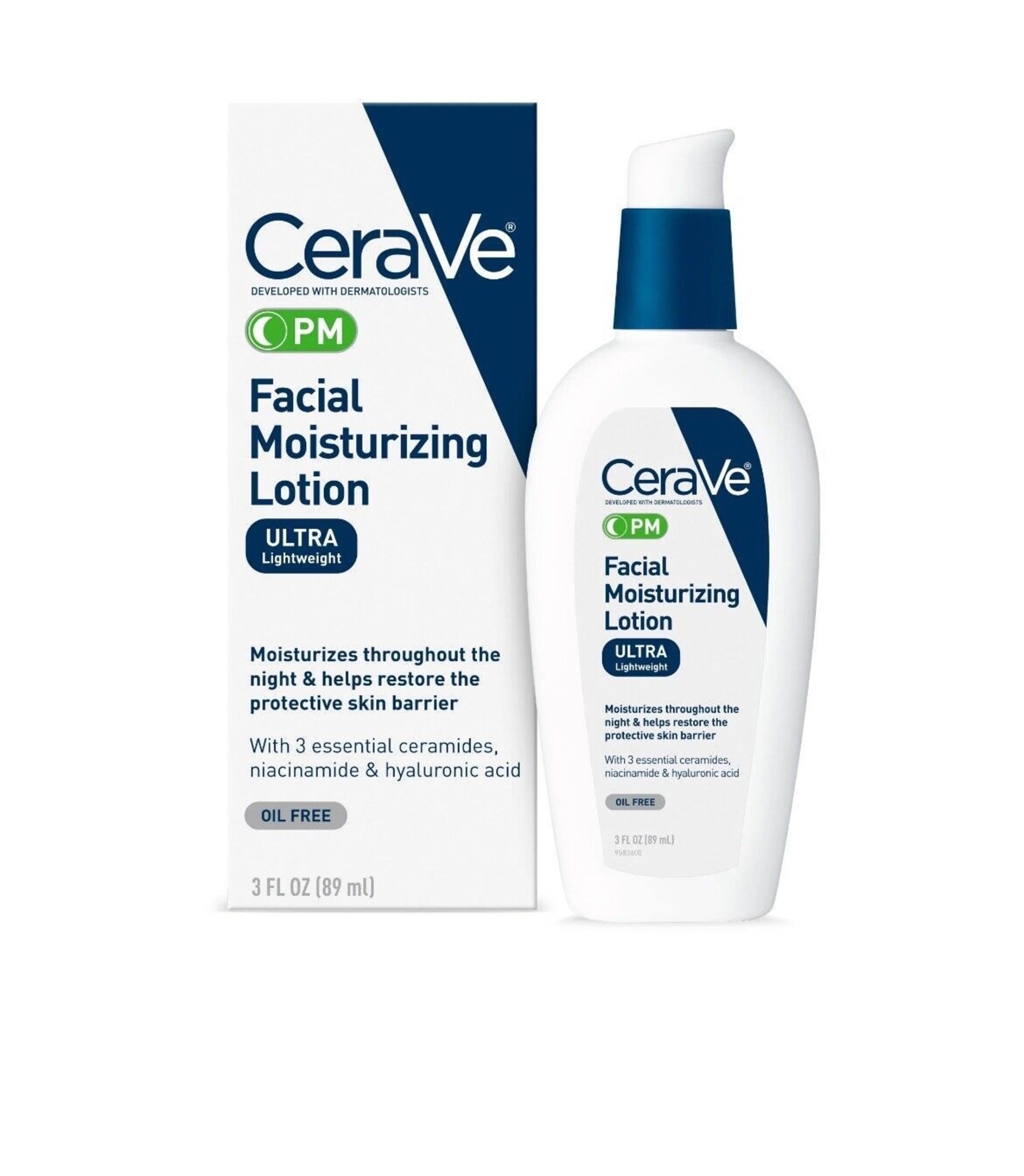 CeraVe PM Facial Moisturizing Lotion
