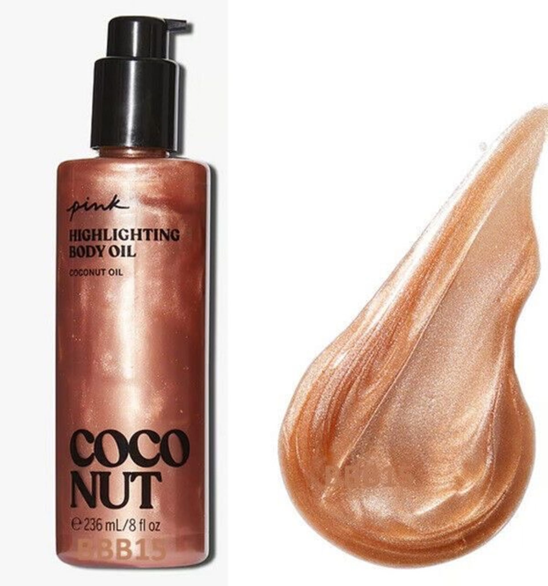Pink Coconut Highlighting Body Oil