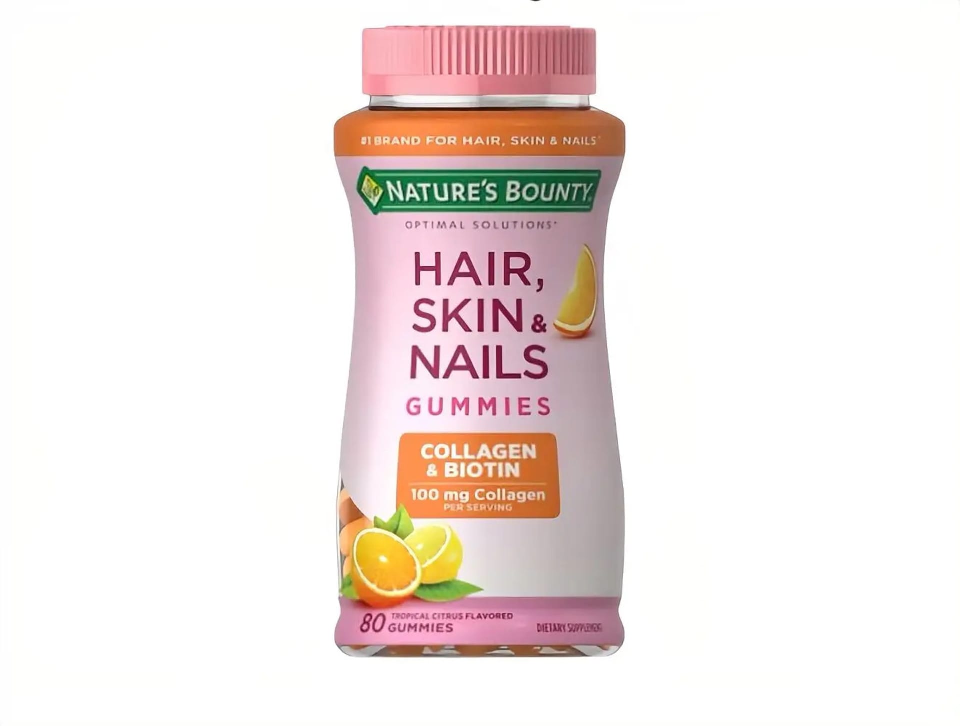 Nature’s Bounty Hair, Skin & Nails Collagen Gummies – 80 Gummies