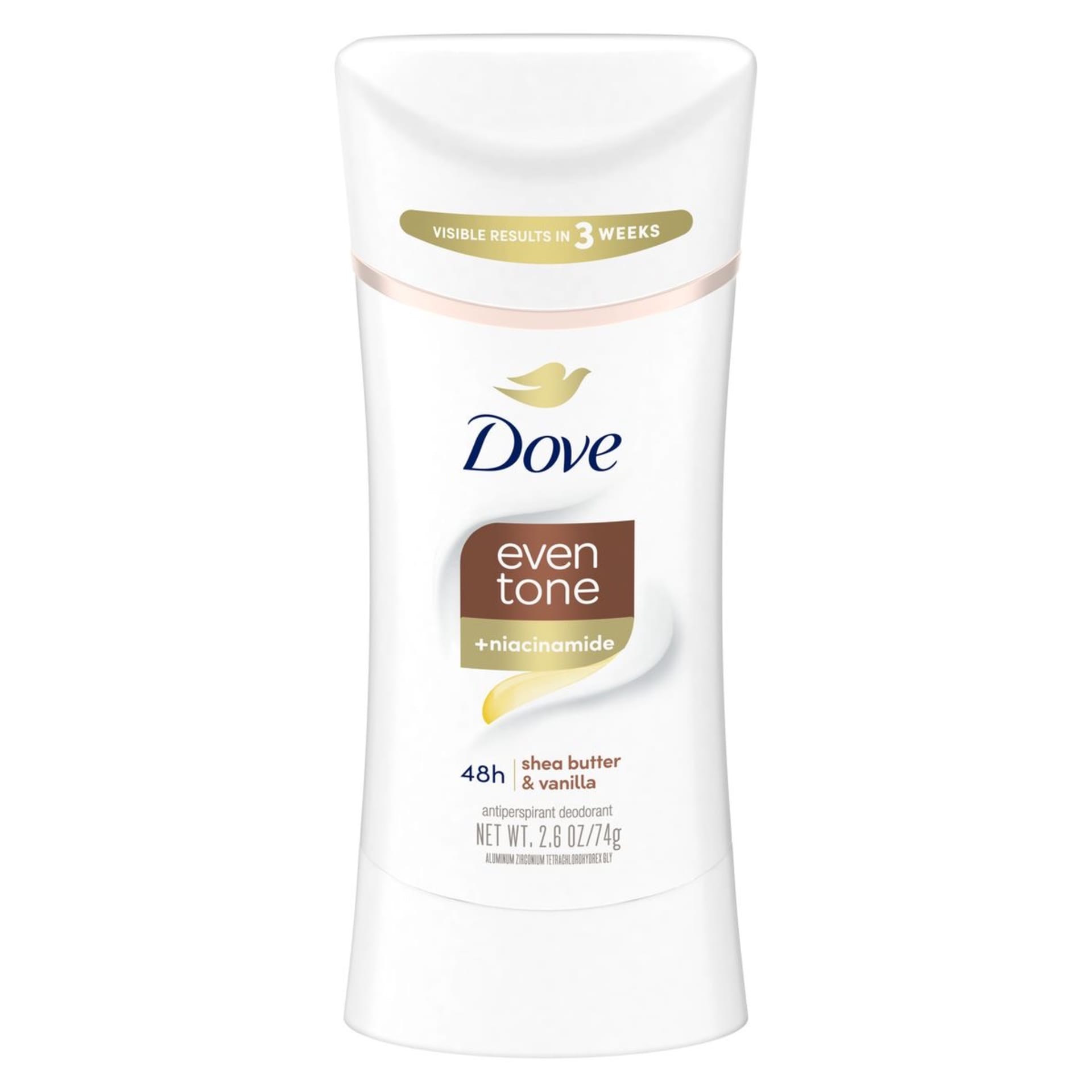Dove Even Tone + Niacinamide Antiperspirant Deodorant – Shea Butter & Vanilla