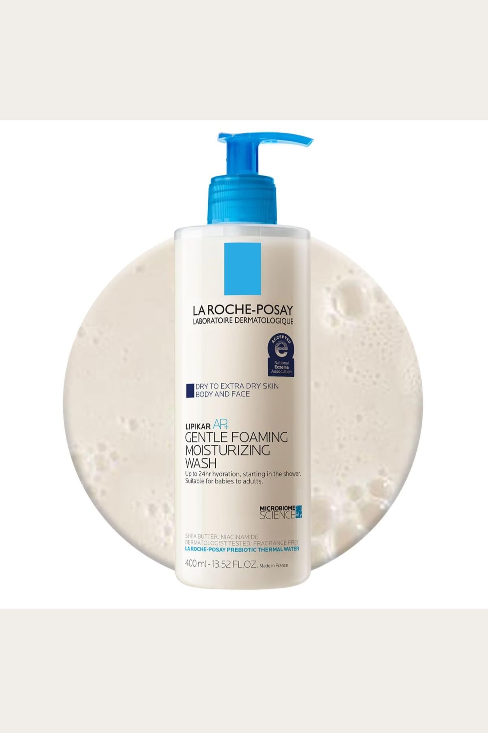 La Roche-Posay Gentle Foaming Moisturizing Wash